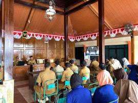 Rakor Rutin Senin Tekankan Anti Korupsi dan Kedisiplinan Pamong
