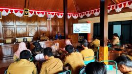 Sosialisasi DTsen dari Dinas Sosial Gunungkidul